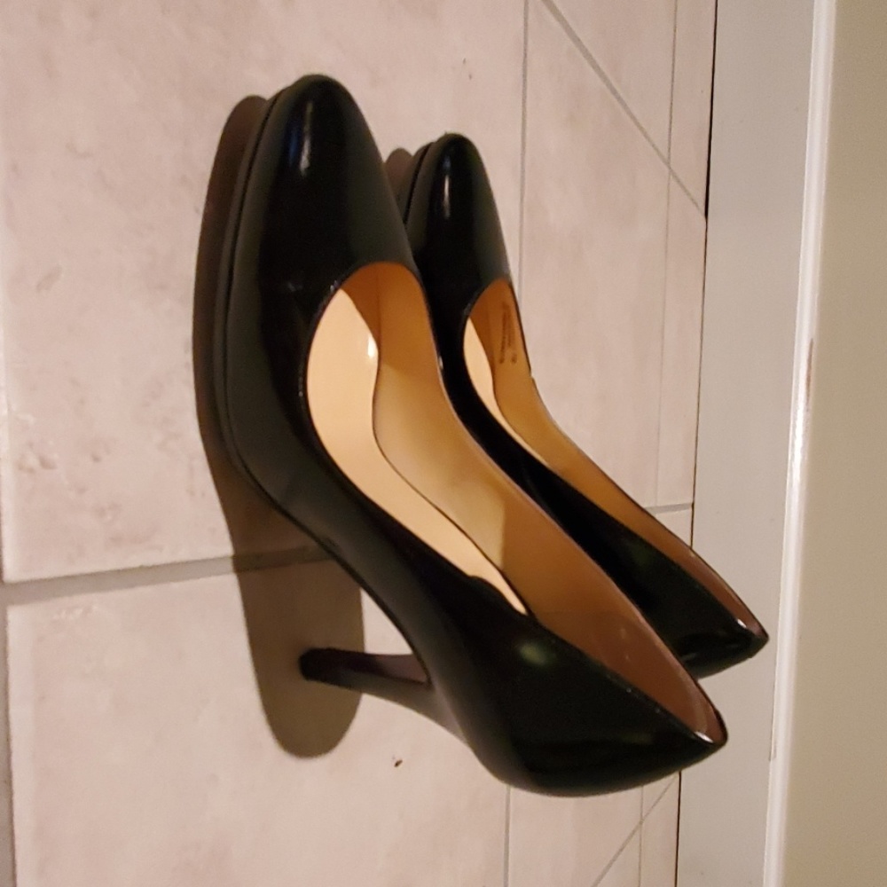 Cole Haan Black Polished Pump